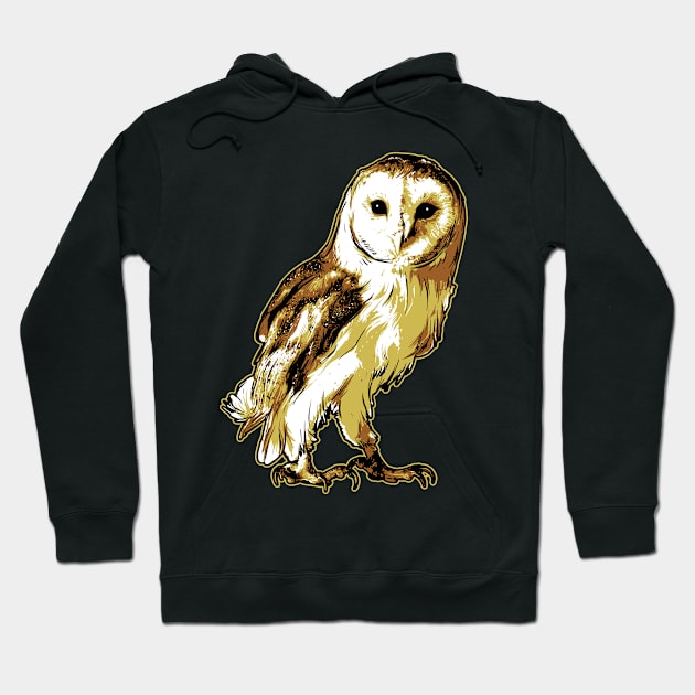 Barn Owl Hoodie by ShirtyLife